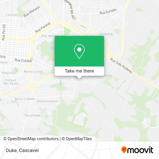 Duke map