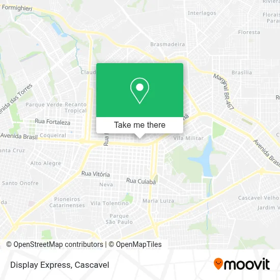 Display Express map
