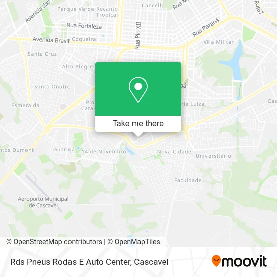 Rds Pneus Rodas E Auto Center map