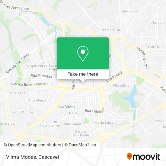 Vilma Modas map