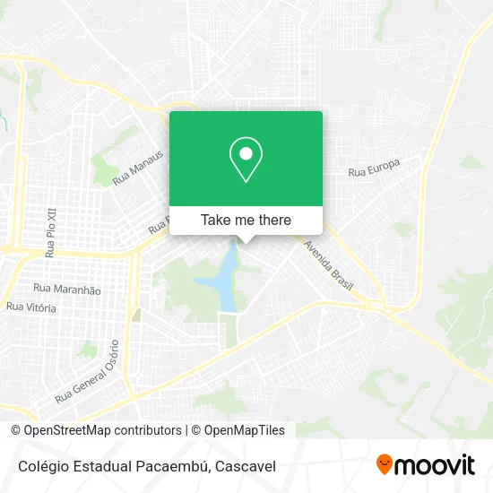 Colégio Estadual Pacaembú map