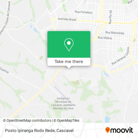 Posto Ipiranga Rodo Rede map