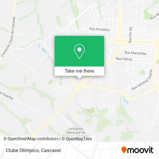Clube Olimpico map