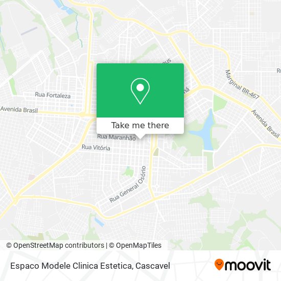 Espaco Modele Clinica Estetica map