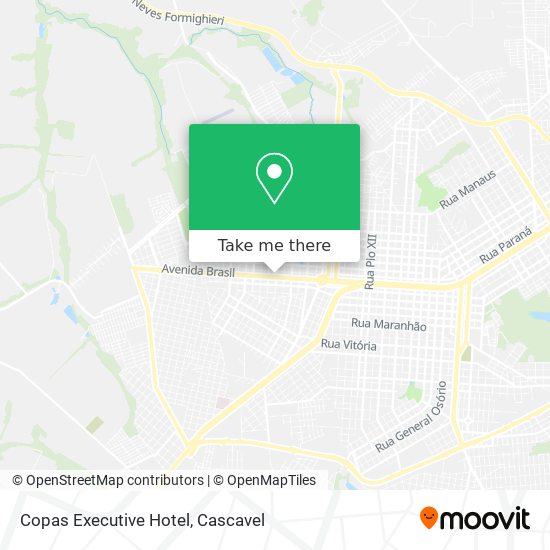 Copas Executive Hotel map