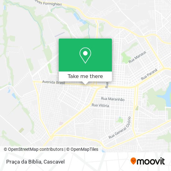 Praça da Bíblia map
