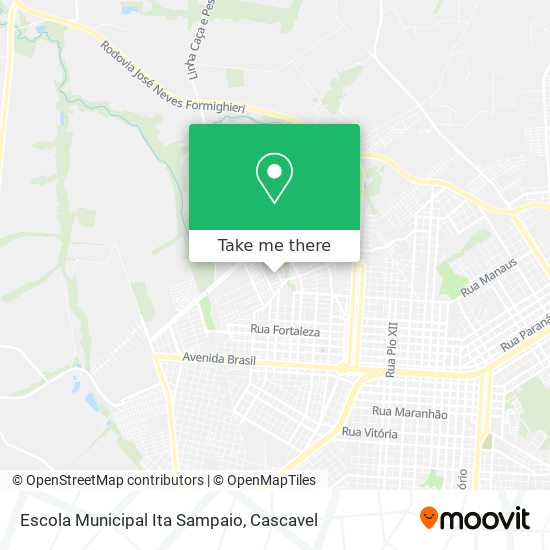 Escola Municipal  Ita Sampaio map