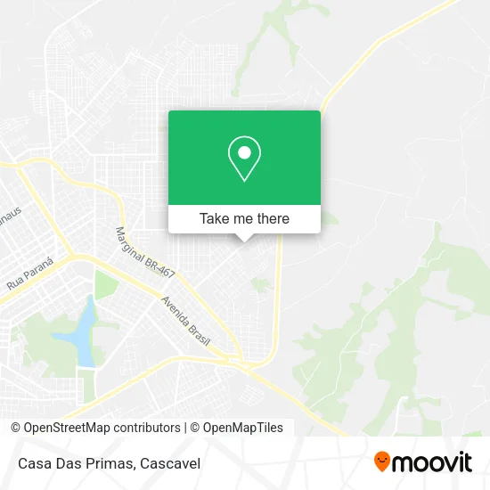 Casa Das Primas map