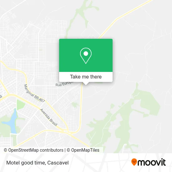 Motel good time map
