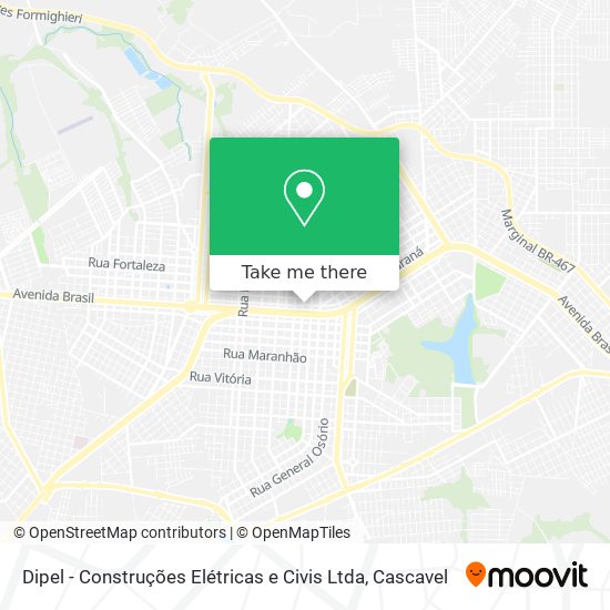 Dipel - Construções Elétricas e Civis Ltda map