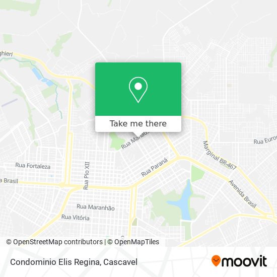 Condominio Elis Regina map