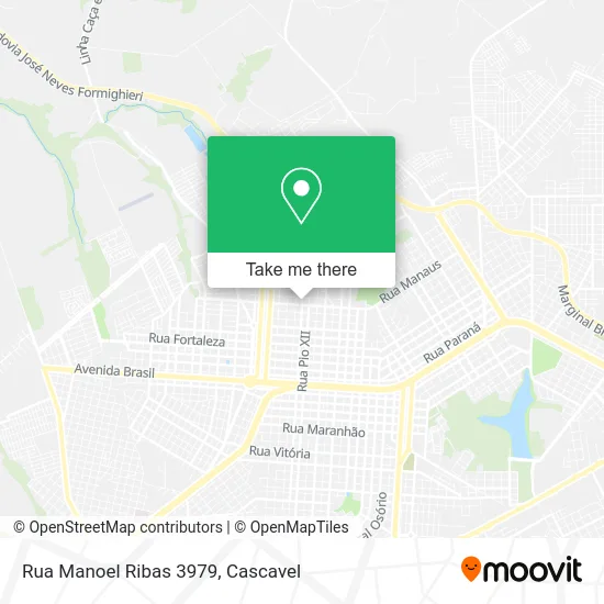 Rua Manoel Ribas 3979 map