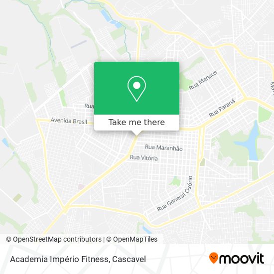 Academia Império Fitness map