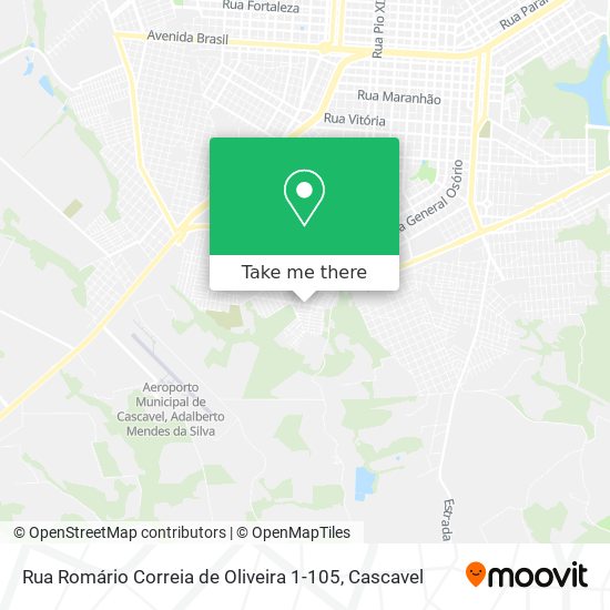 Rua Romário Correia de Oliveira 1-105 map