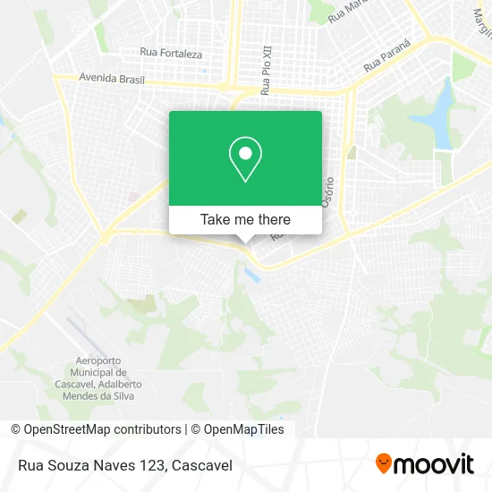 Rua Souza Naves 123 map