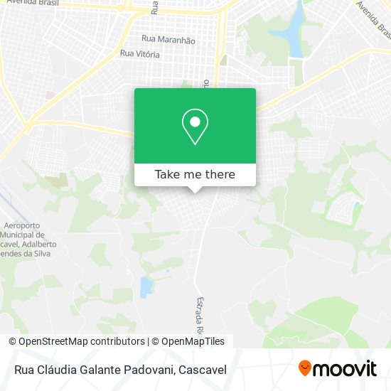 Rua Cláudia Galante Padovani map