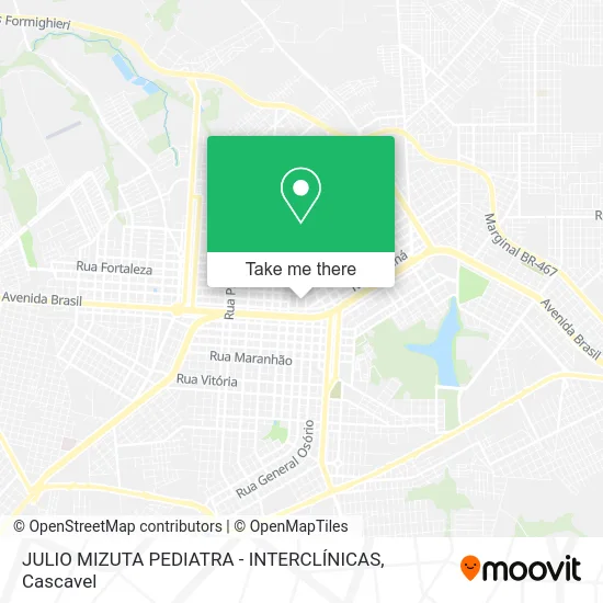JULIO MIZUTA PEDIATRA - INTERCLÍNICAS map