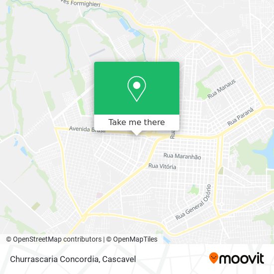 Churrascaria Concordia map
