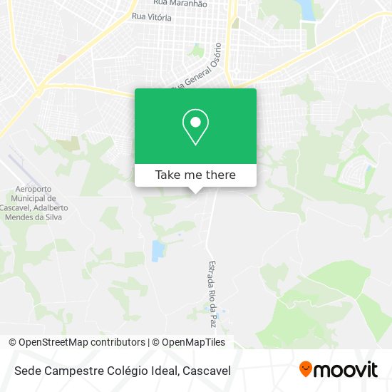 Sede Campestre Colégio Ideal map