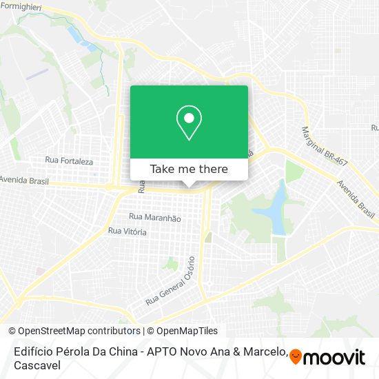 Mapa Edifício Pérola Da China - APTO Novo Ana & Marcelo