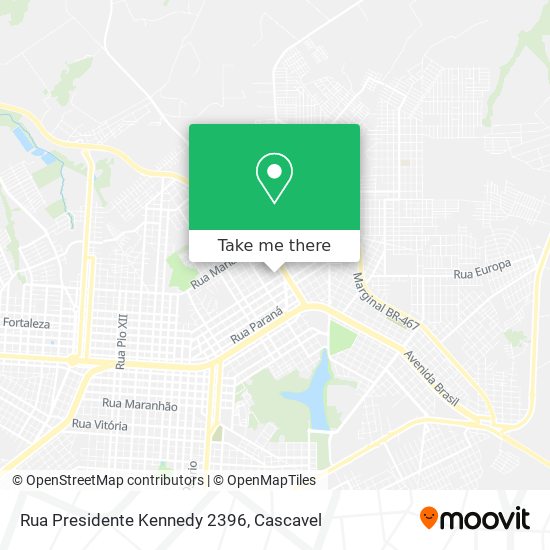 Rua Presidente Kennedy 2396 map