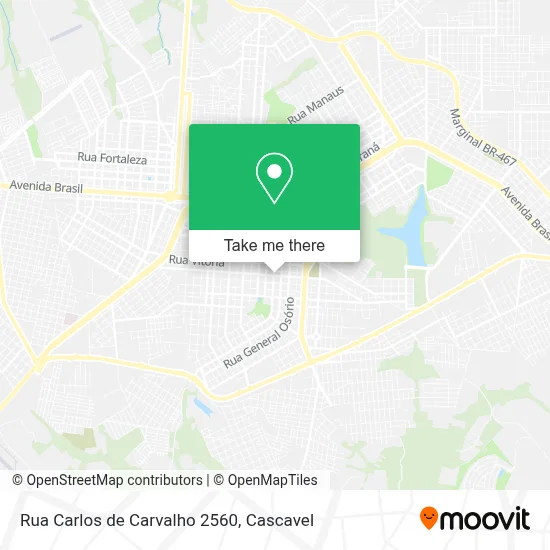 Rua Carlos de Carvalho 2560 map