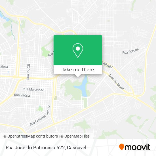 Rua José do Patrocínio 522 map