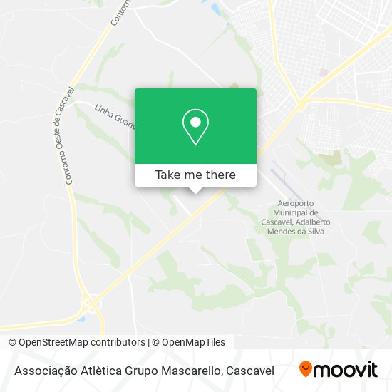Associação Atlètica Grupo Mascarello map