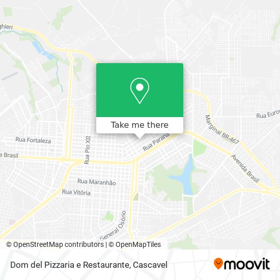 Dom del Pizzaria e Restaurante map
