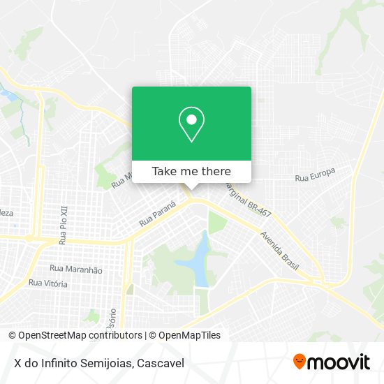 X do Infinito Semijoias map