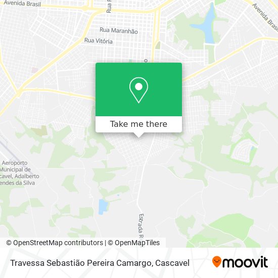 Travessa Sebastião Pereira Camargo map