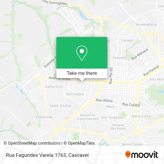 Rua Fagundes Varela 1763 map