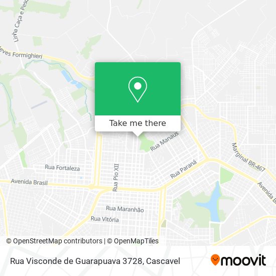 Rua Visconde de Guarapuava 3728 map