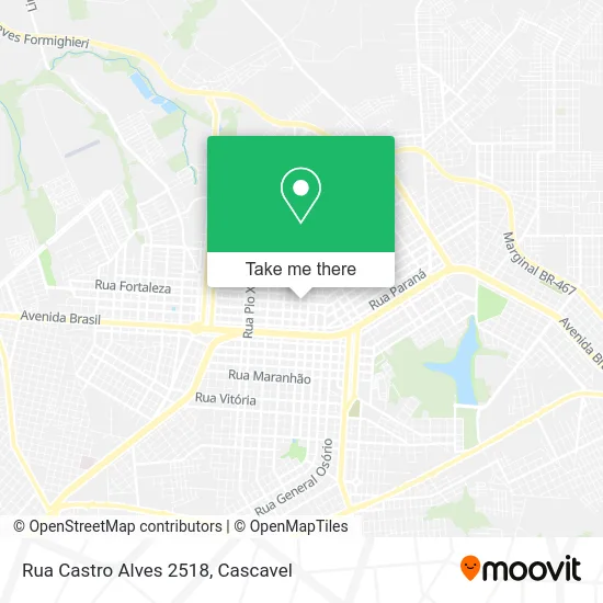 Rua Castro Alves 2518 map