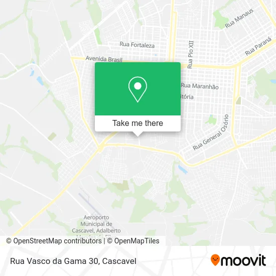Rua Vasco da Gama 30 map