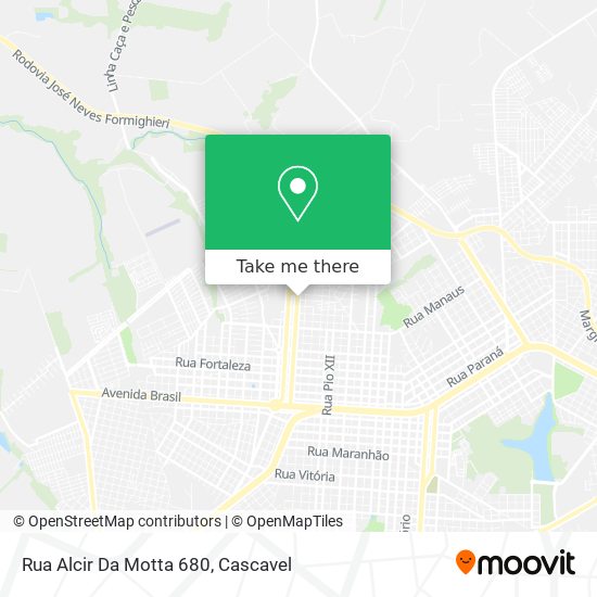 Rua Alcir Da Motta 680 map