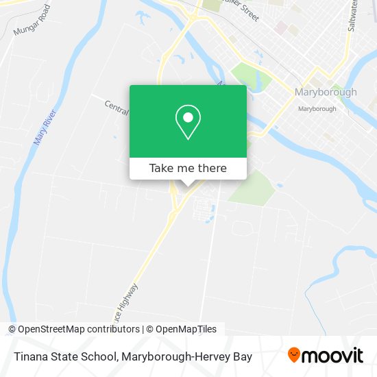 Tinana State School map