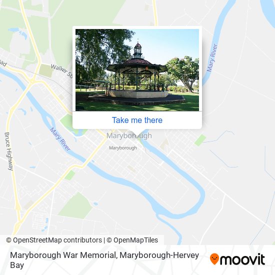 Maryborough War Memorial map