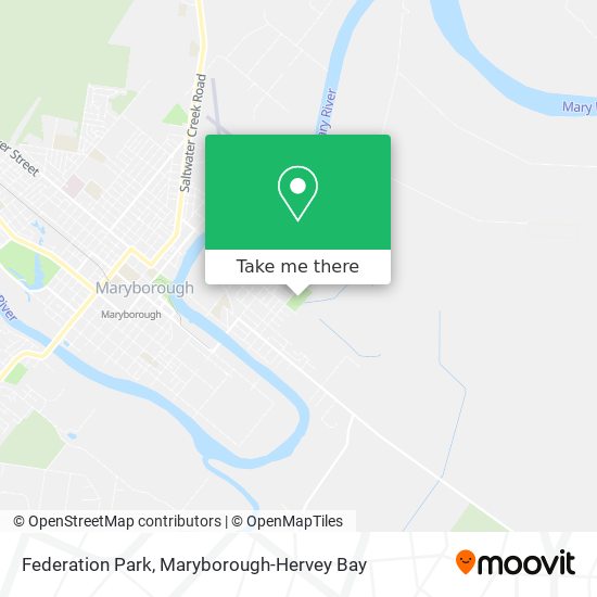 Federation Park map