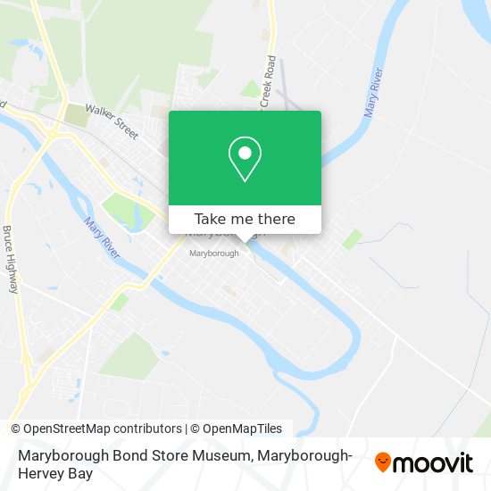 Maryborough Bond Store Museum map