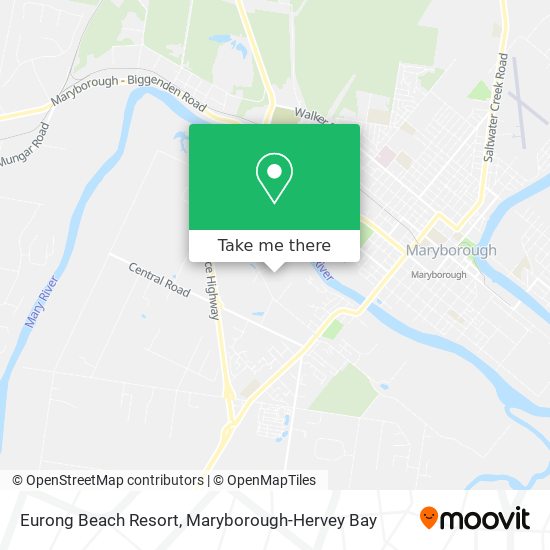Eurong Beach Resort map