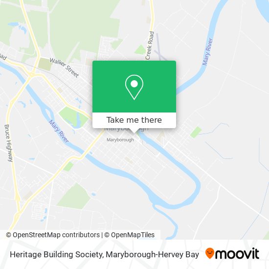 Heritage Building Society map