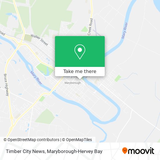 Timber City News map