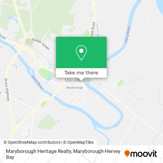 Maryborough Heritage Realty map