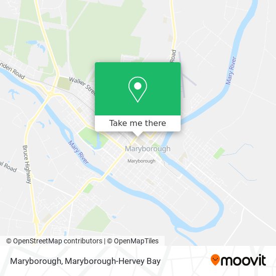 Mapa Maryborough