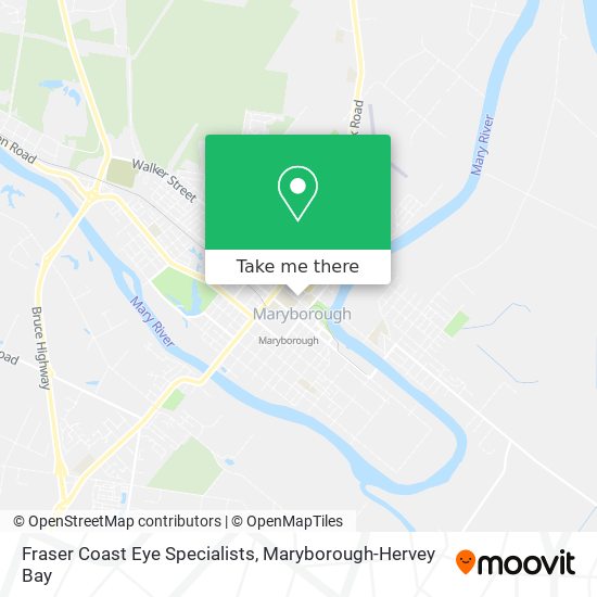 Mapa Fraser Coast Eye Specialists