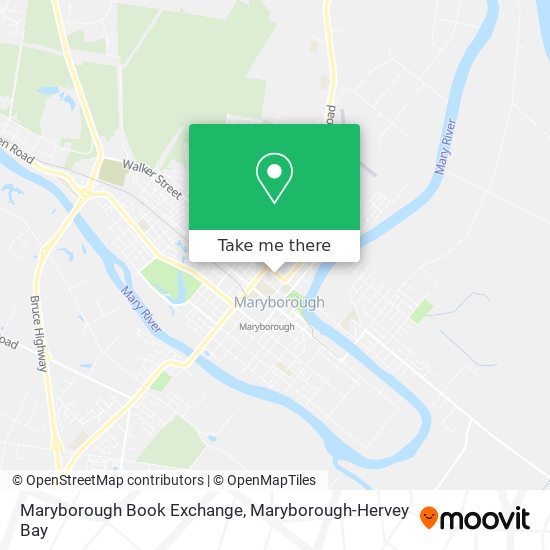 Maryborough Book Exchange map