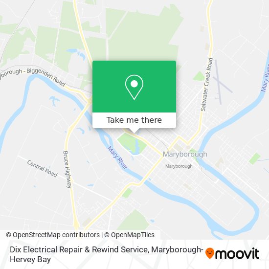 Dix Electrical Repair & Rewind Service map