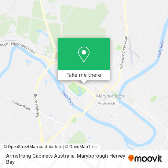 Armstrong Cabinets Australia map