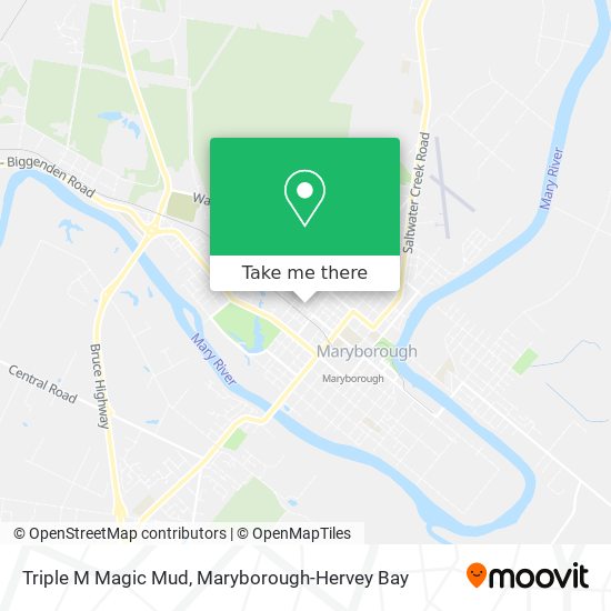 Triple M Magic Mud map